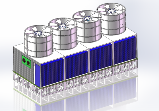 冷卻塔環保工程降噪